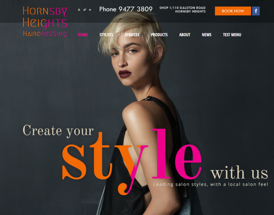 Hornsby Heights Hairdressing launches a new website